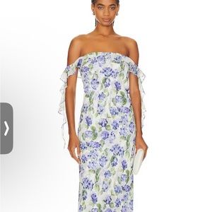 Amanda Uprichard X REVOLVE Marmont Gown In Margate size medium